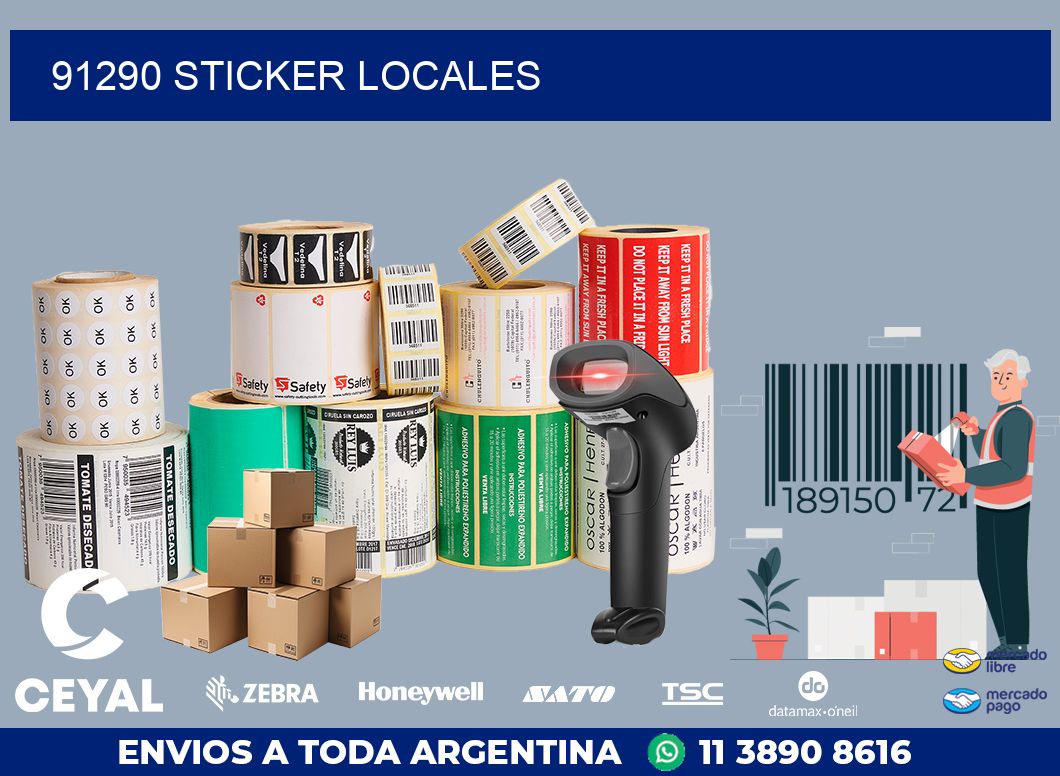 91290 STICKER LOCALES