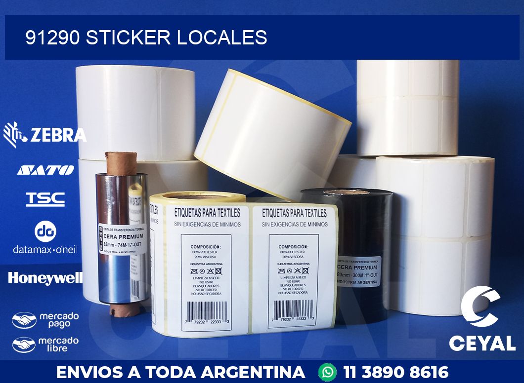 91290 STICKER LOCALES