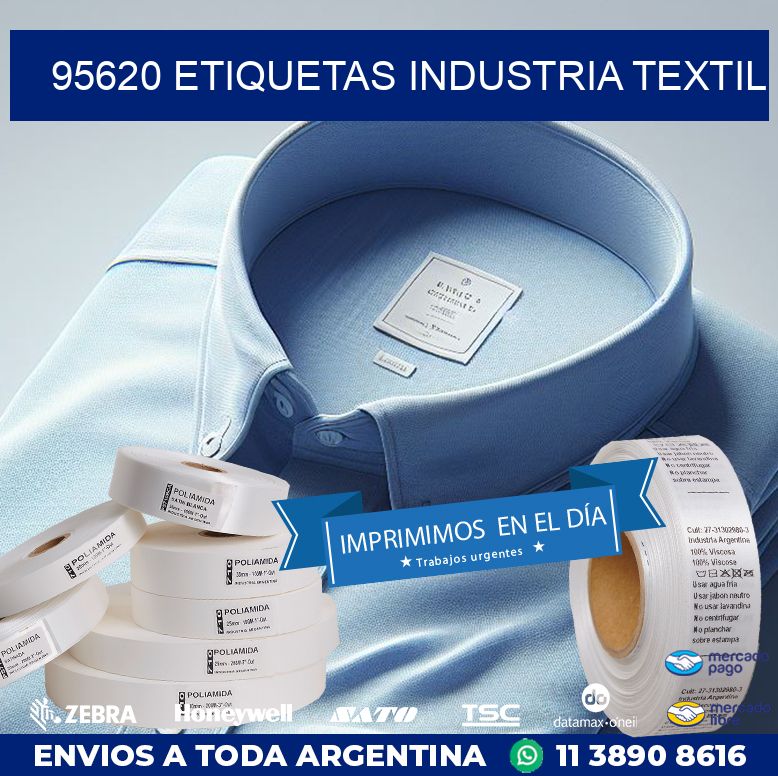 95620 ETIQUETAS INDUSTRIA TEXTIL