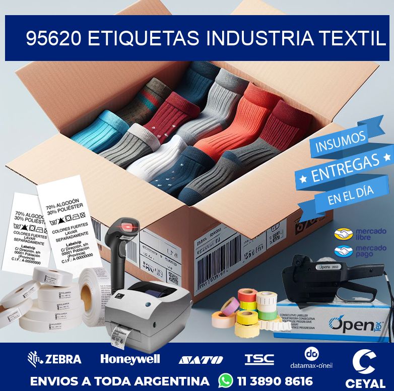95620 ETIQUETAS INDUSTRIA TEXTIL