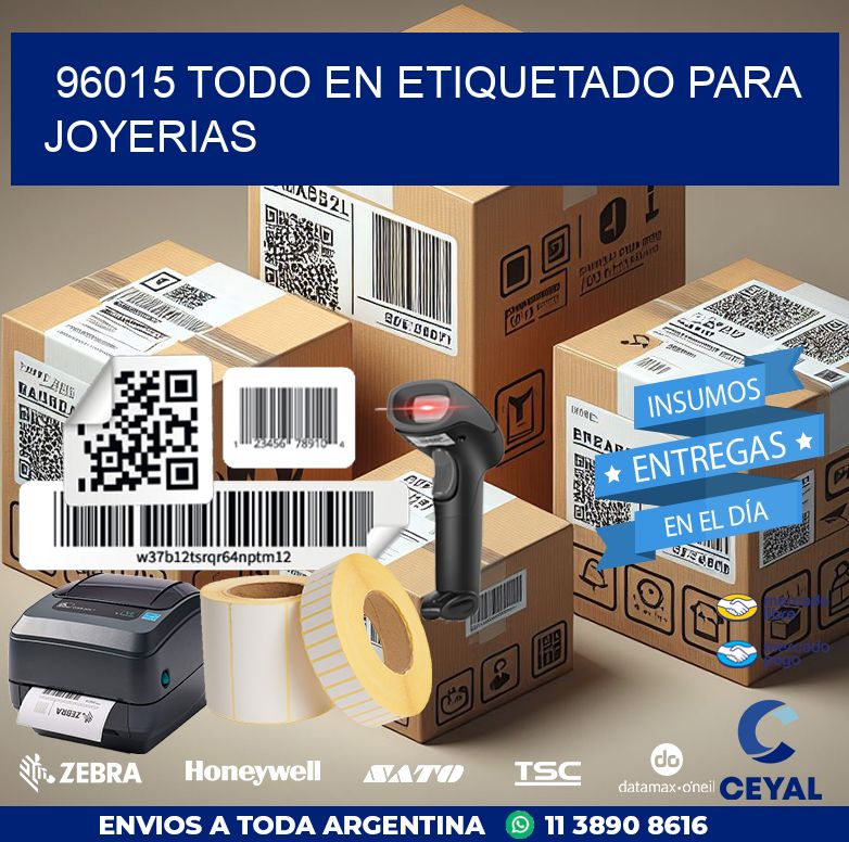 96015 TODO EN ETIQUETADO PARA JOYERIAS