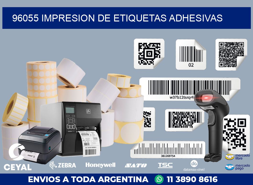 96055 IMPRESION DE ETIQUETAS ADHESIVAS