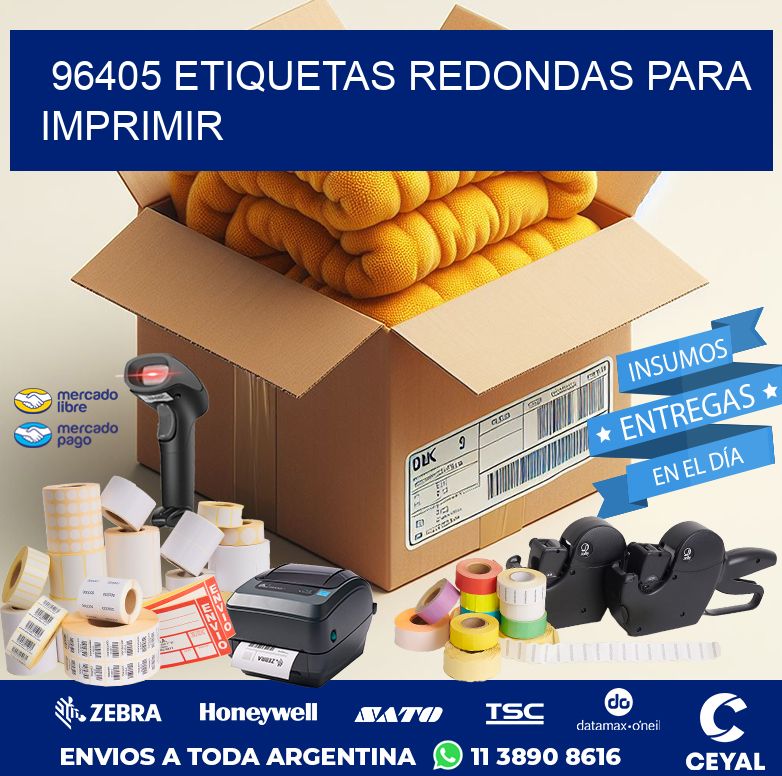 96405 ETIQUETAS REDONDAS PARA IMPRIMIR