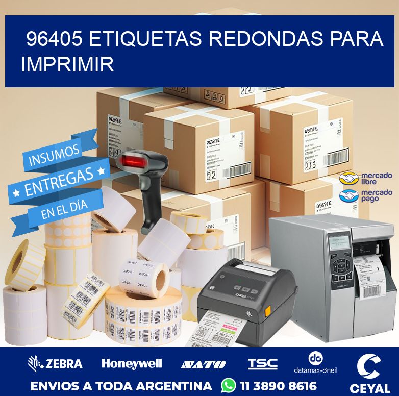 96405 ETIQUETAS REDONDAS PARA IMPRIMIR
