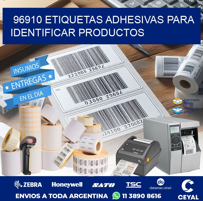 96910 ETIQUETAS ADHESIVAS PARA IDENTIFICAR PRODUCTOS