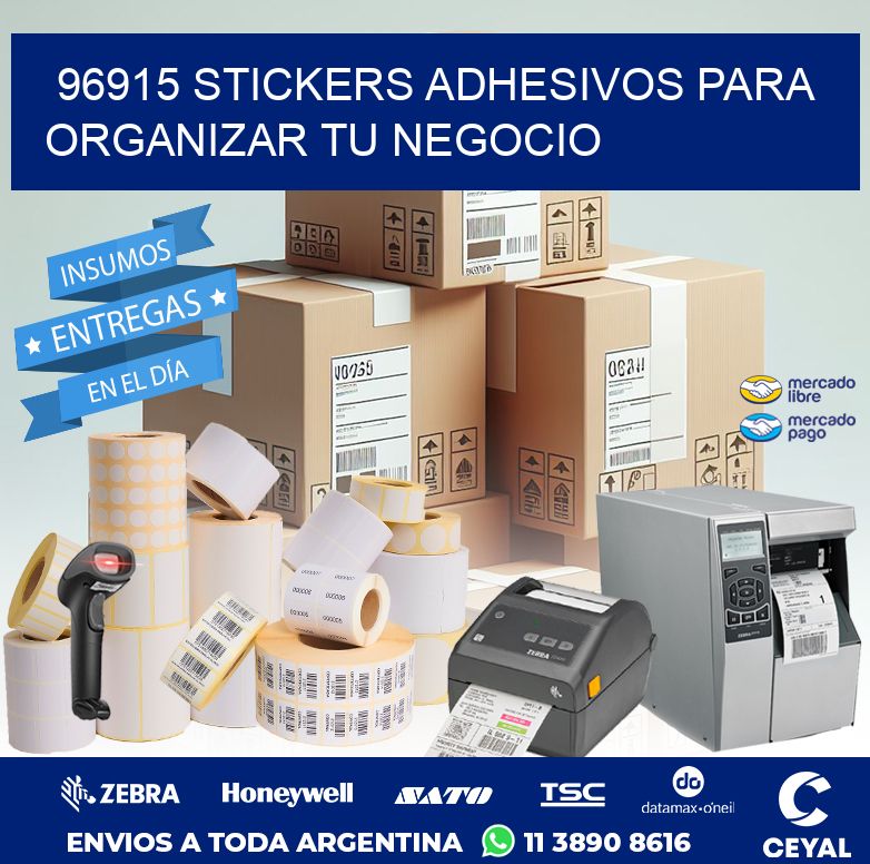 96915 STICKERS ADHESIVOS PARA ORGANIZAR TU NEGOCIO