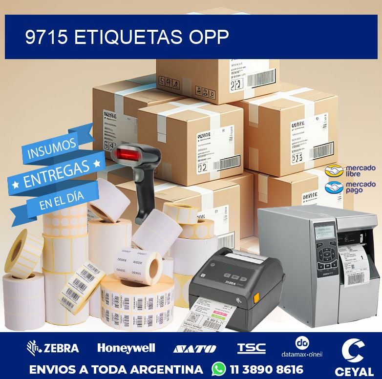9715 ETIQUETAS OPP