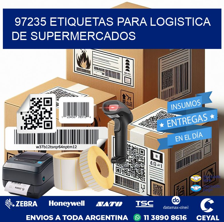 97235 ETIQUETAS PARA LOGISTICA DE SUPERMERCADOS