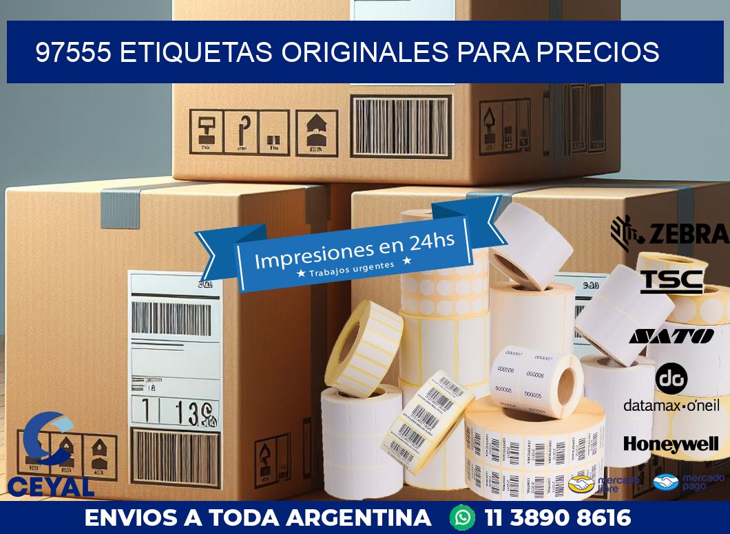 97555 ETIQUETAS ORIGINALES PARA PRECIOS