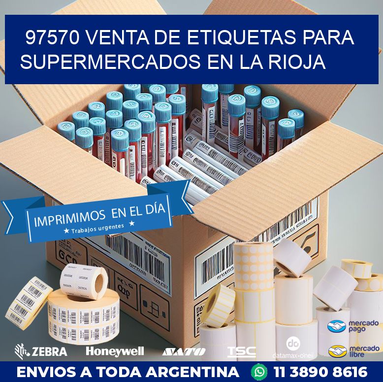 97570 VENTA DE ETIQUETAS PARA SUPERMERCADOS EN LA RIOJA