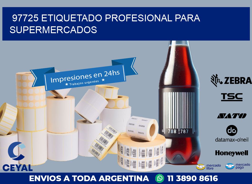 97725 ETIQUETADO PROFESIONAL PARA SUPERMERCADOS