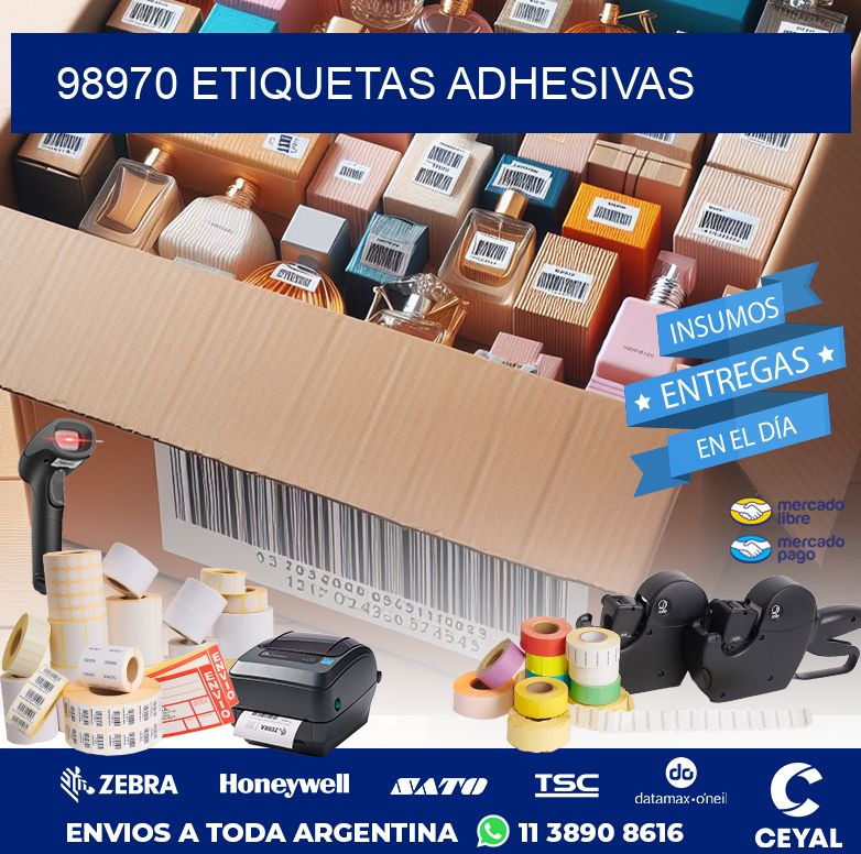 98970 ETIQUETAS ADHESIVAS