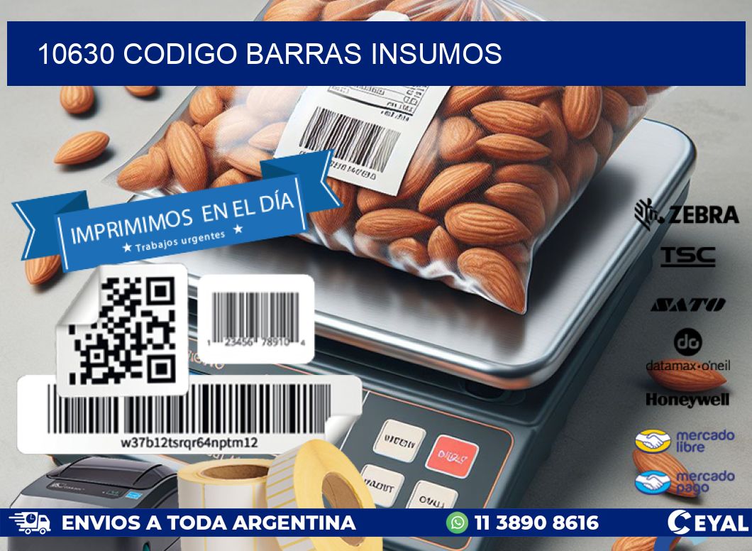10630 CODIGO BARRAS INSUMOS
