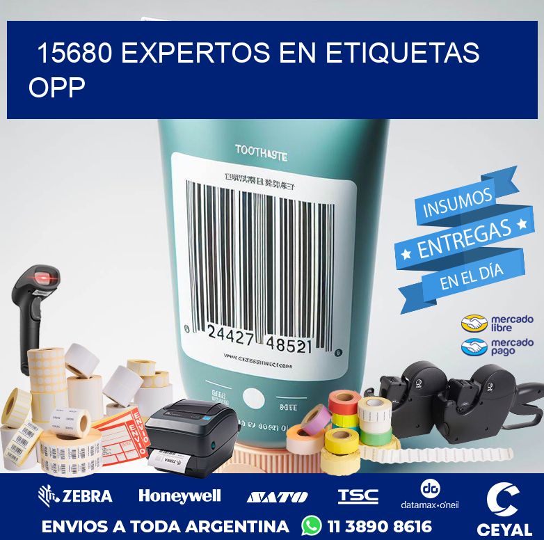 15680 EXPERTOS EN ETIQUETAS OPP