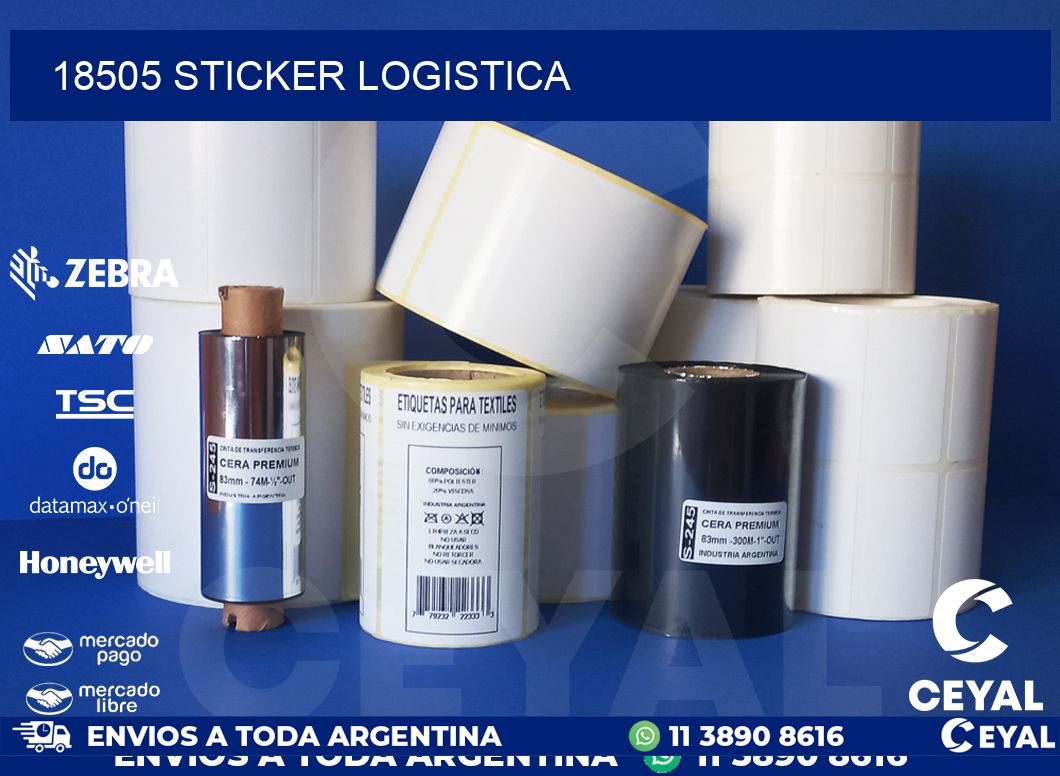 18505 STICKER LOGISTICA