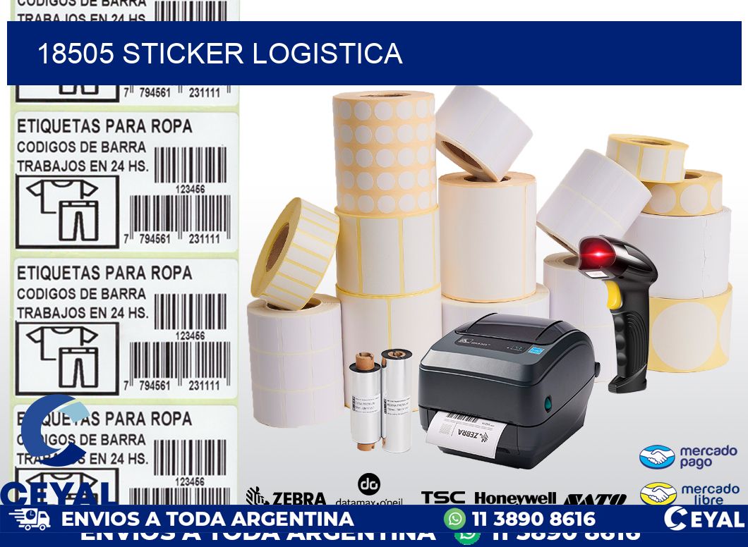 18505 STICKER LOGISTICA