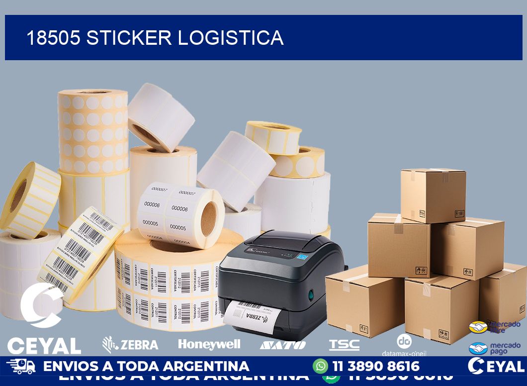 18505 STICKER LOGISTICA