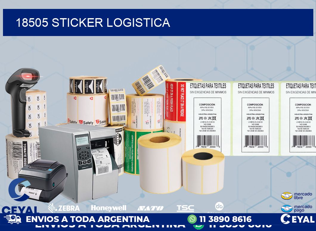 18505 STICKER LOGISTICA