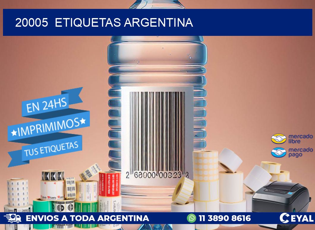 20005  etiquetas argentina