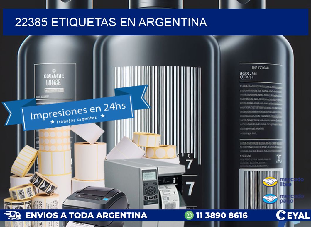 22385 etiquetas en argentina