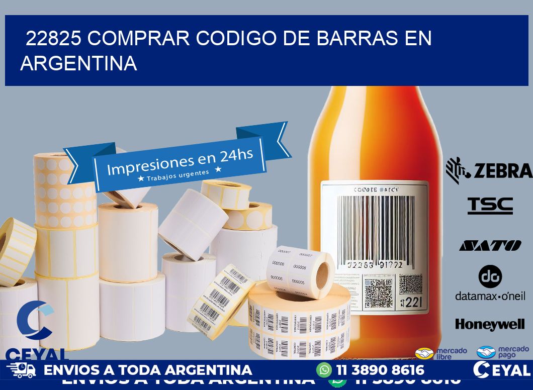 22825 Comprar Codigo de Barras en Argentina