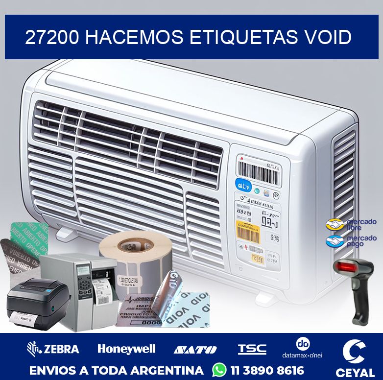 27200 HACEMOS ETIQUETAS VOID