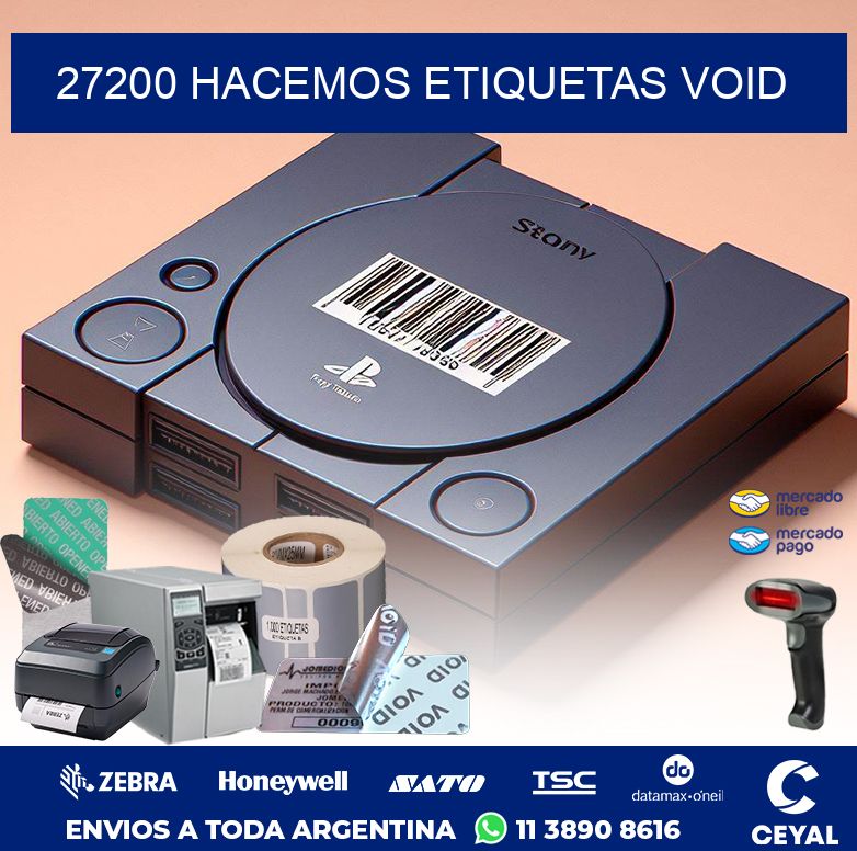 27200 HACEMOS ETIQUETAS VOID
