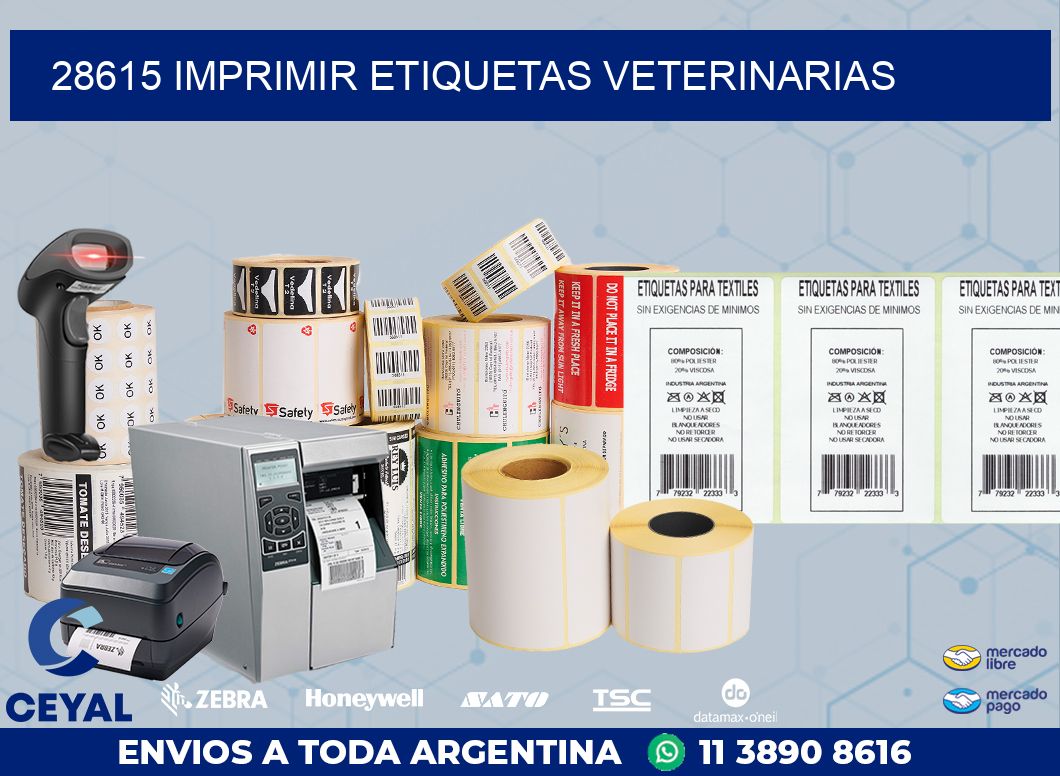 28615 IMPRIMIR ETIQUETAS VETERINARIAS