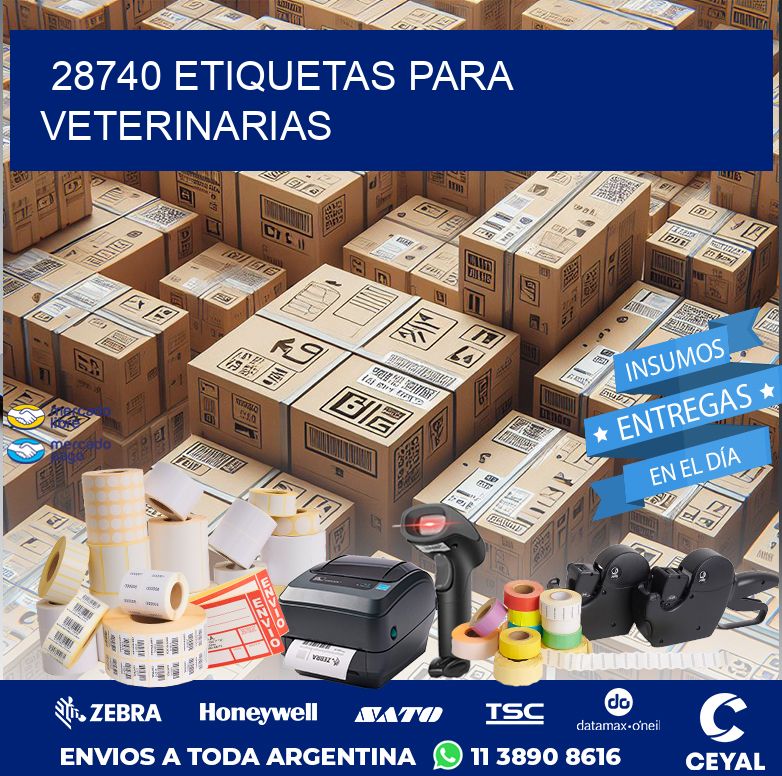 28740 ETIQUETAS PARA VETERINARIAS