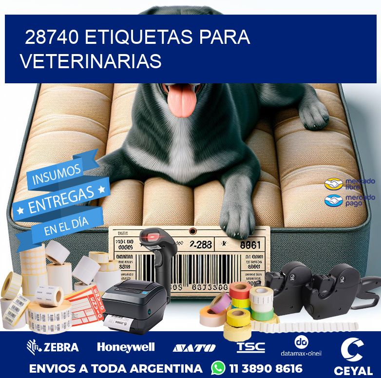 28740 ETIQUETAS PARA VETERINARIAS
