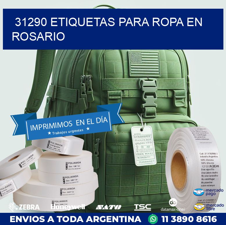 31290 ETIQUETAS PARA ROPA EN ROSARIO