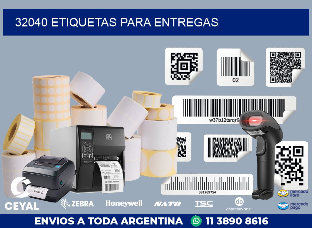 32040 ETIQUETAS PARA ENTREGAS