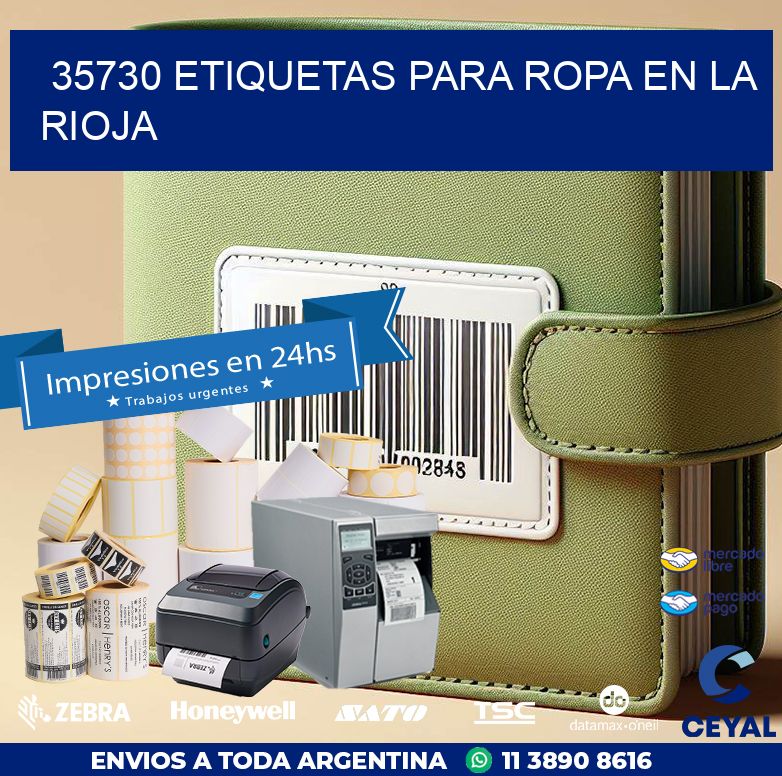 35730 ETIQUETAS PARA ROPA EN LA RIOJA
