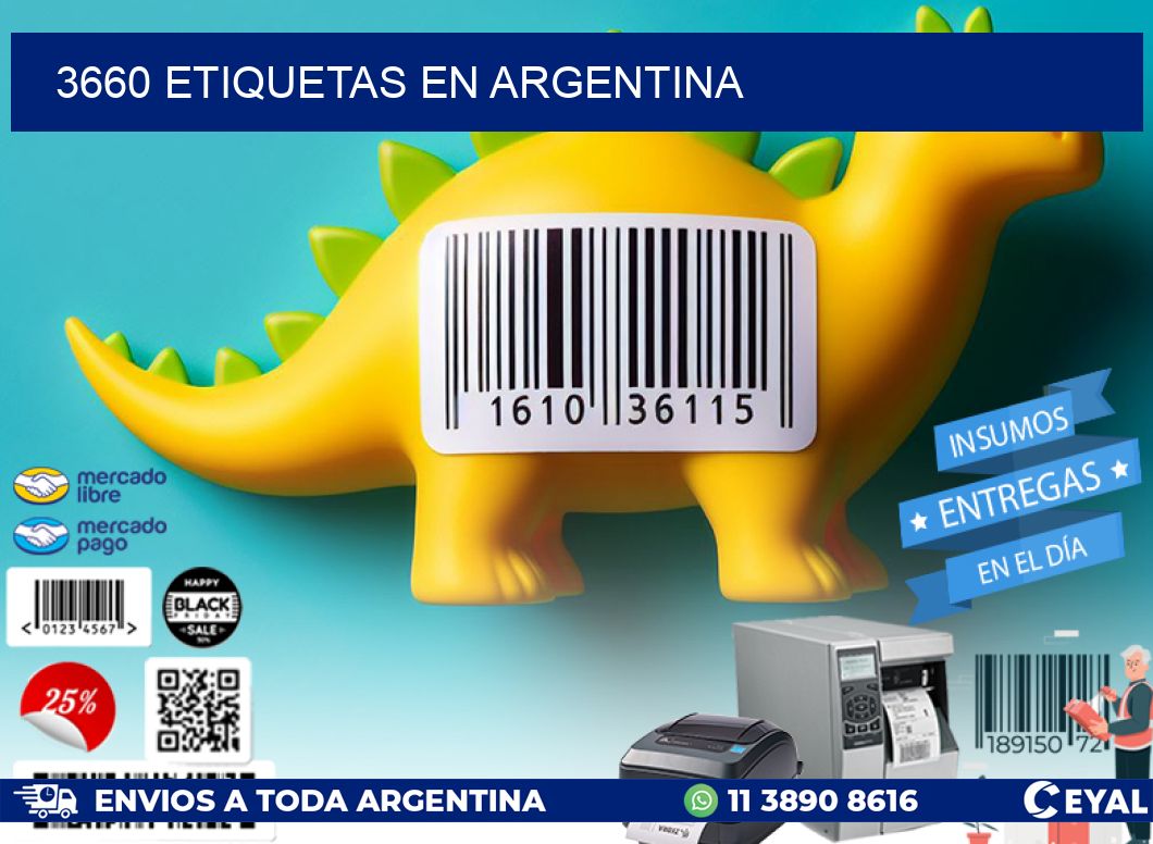 3660 etiquetas en argentina