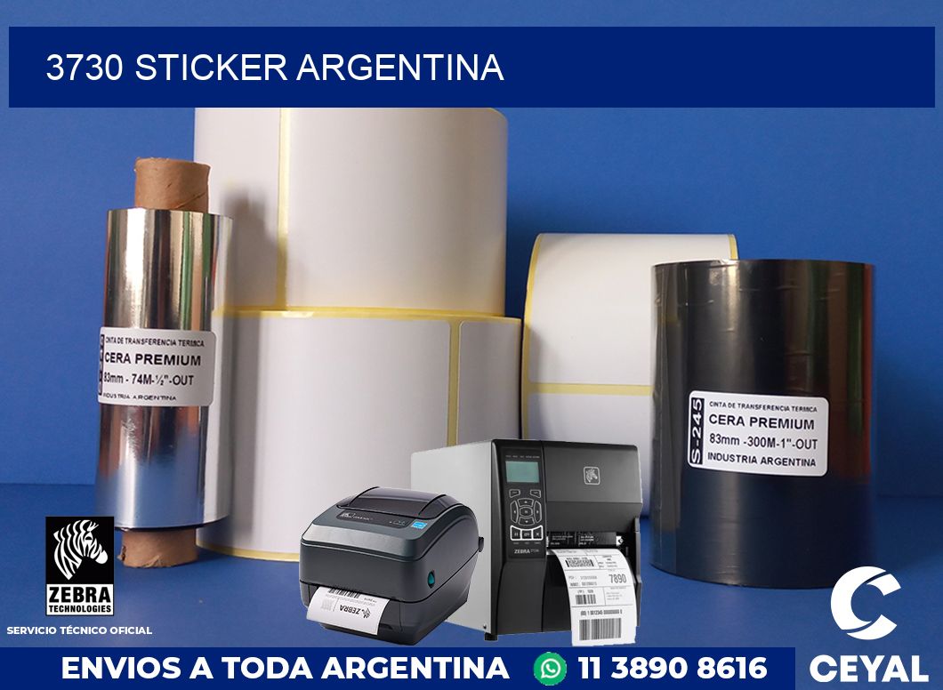 3730 Sticker Argentina