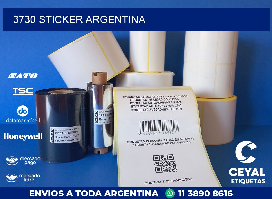 3730 Sticker Argentina
