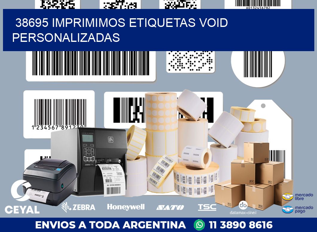 38695 IMPRIMIMOS ETIQUETAS VOID PERSONALIZADAS