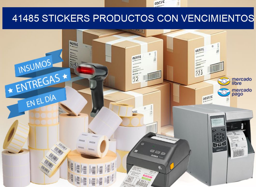 41485 STICKERS PRODUCTOS CON VENCIMIENTOS