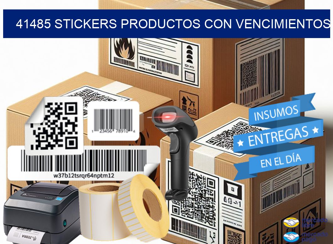 41485 STICKERS PRODUCTOS CON VENCIMIENTOS
