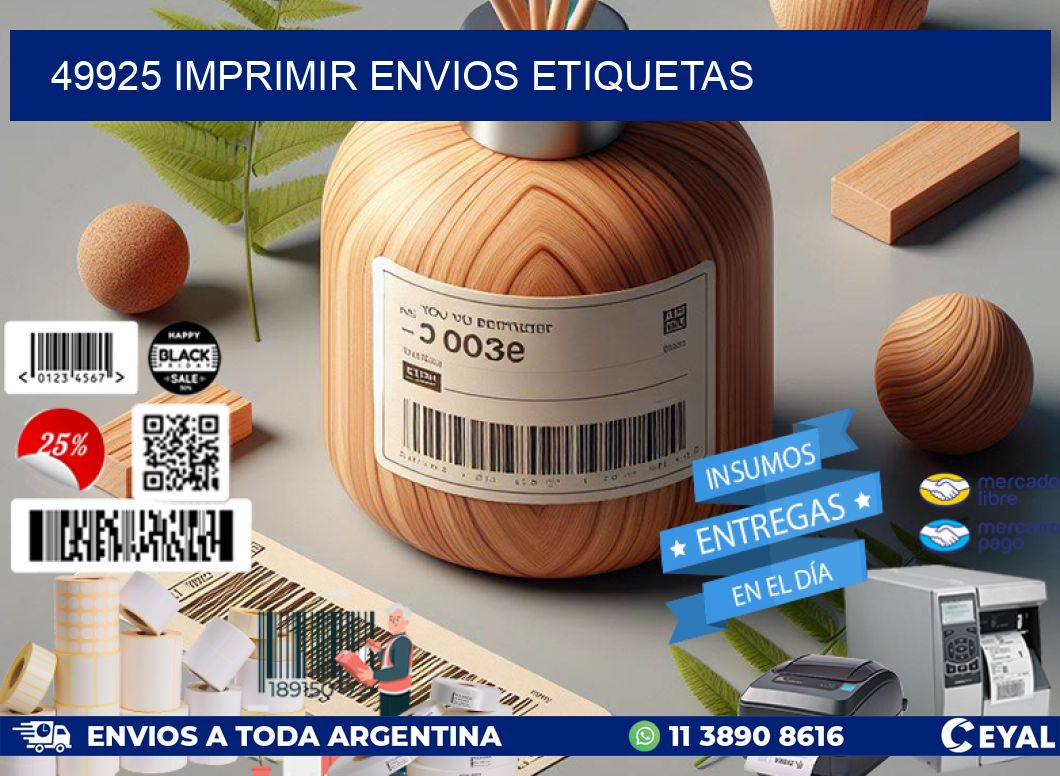 49925 imprimir envios etiquetas