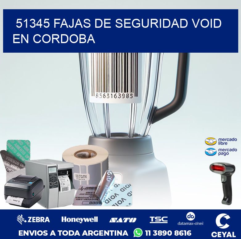 51345 FAJAS DE SEGURIDAD VOID EN CORDOBA