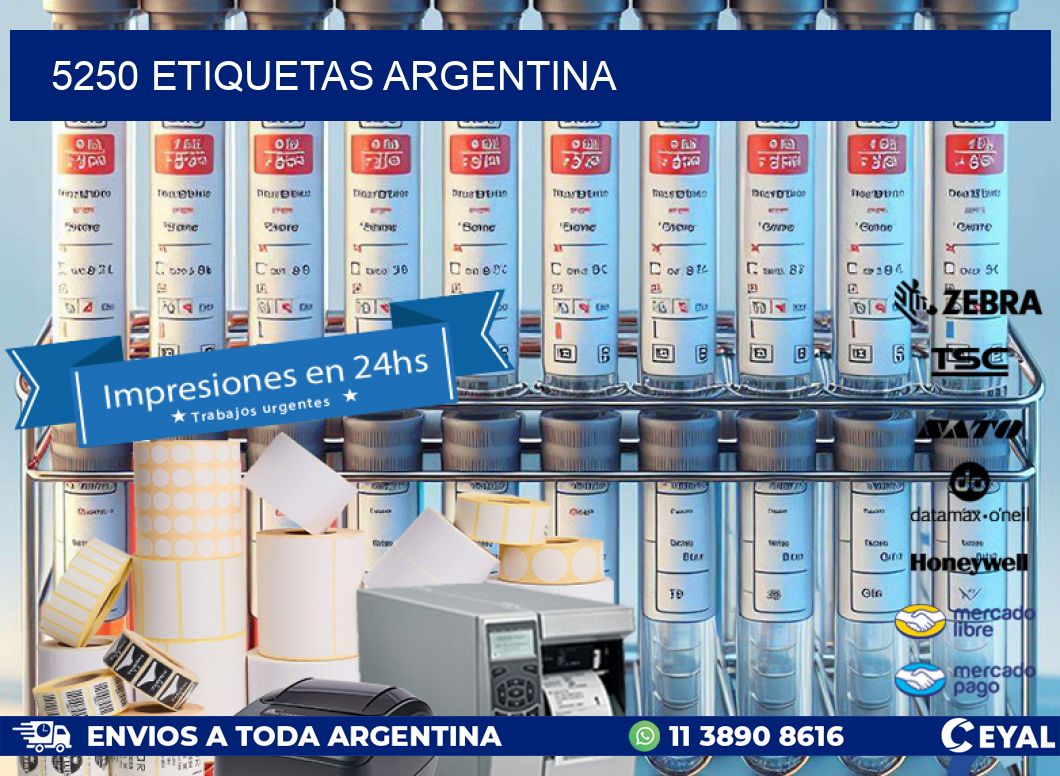 5250 ETIQUETAS ARGENTINA