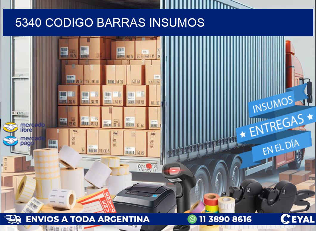 5340 CODIGO BARRAS INSUMOS