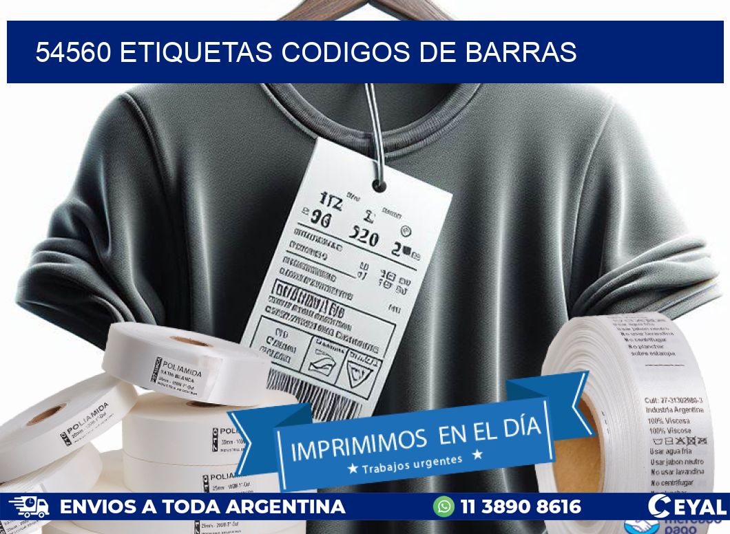 54560 etiquetas codigos de barras