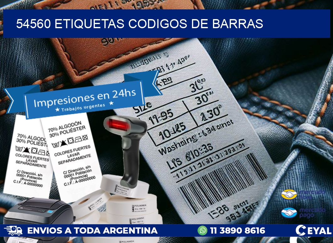 54560 etiquetas codigos de barras