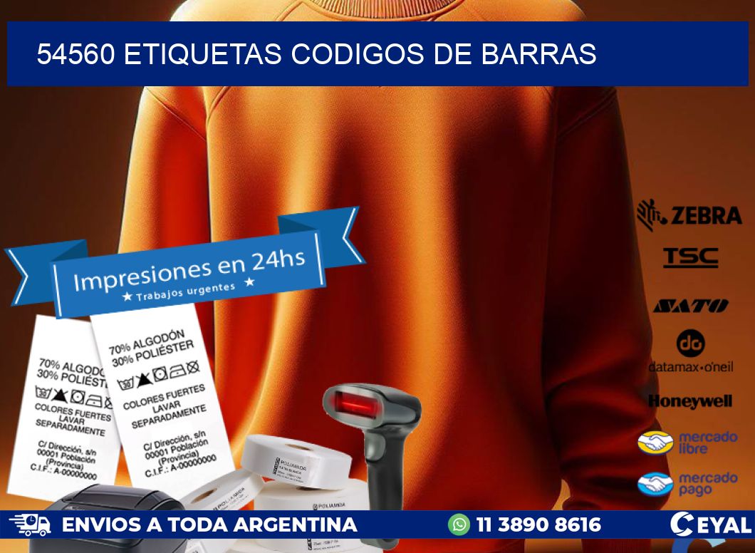 54560 etiquetas codigos de barras