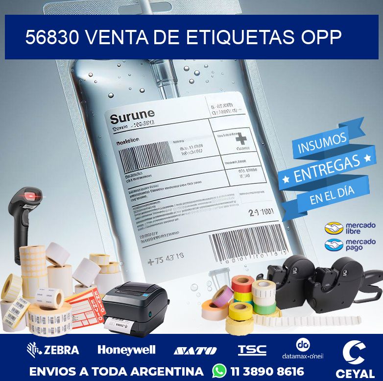 56830 VENTA DE ETIQUETAS OPP