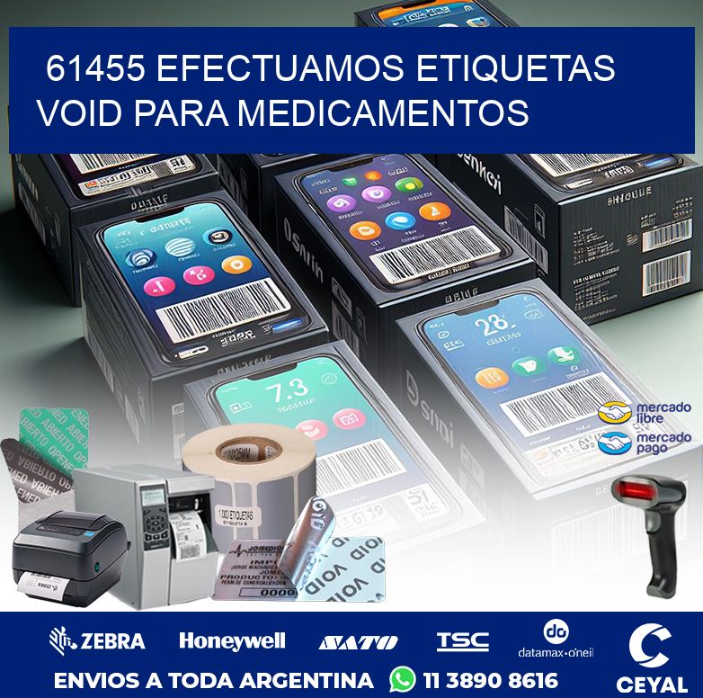 61455 EFECTUAMOS ETIQUETAS VOID PARA MEDICAMENTOS