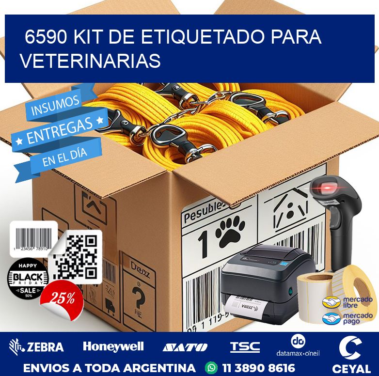 6590 KIT DE ETIQUETADO PARA VETERINARIAS