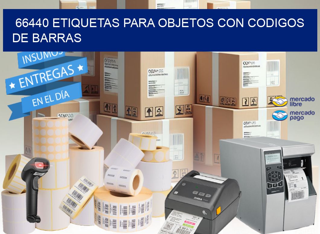 66440 ETIQUETAS PARA OBJETOS CON CODIGOS DE BARRAS